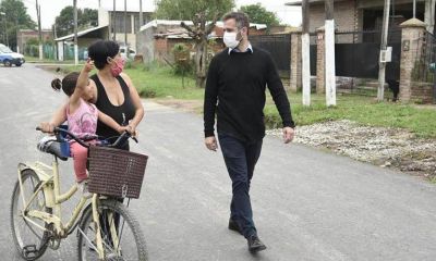 El intendente Ach�val anunci� obras de asfalto para la localidad de Lagomarsino