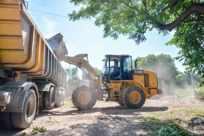 Retiran 120 toneladas de residuos de un mega basural en Posta de Vargas