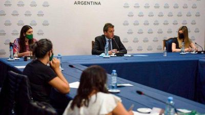 Sergio Massa buscar� consensuar la agenda parlamentaria para arrancar esta semana el debate por el aborto en la C�mara de Diputados