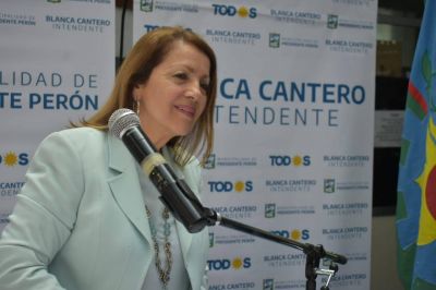 Entrevista GLP: En el aniversario de Presidente Per�n, la intendenta Cantero advirti� que falta �mucha infraestructura�
