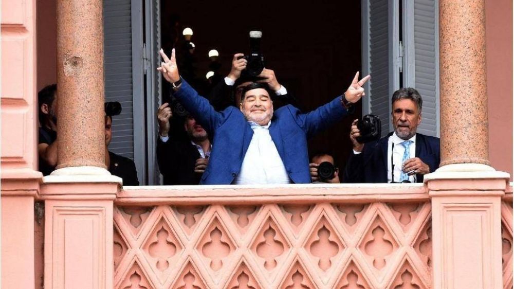 El PJ despidi a Maradona con una sentida carta