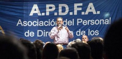 APDFA ratific su lucha por los jerrquicos en Belgrano Cargas y Logstica y cuestion palos en la rueda