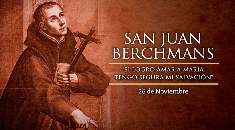 Hoy celebramos a San Juan Berchmans, el hermano alegre de los jesuitas