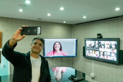 Charla abierta entre Jorge Macri y Mar�a Eugenia Vidal sobre los desaf�os de la gesti�n