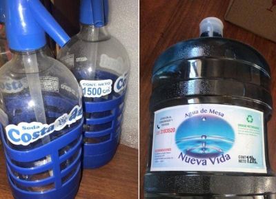 Referentes de aguas envasadas advirtieron sobre la comercializaci�n ilegal en la regi�n