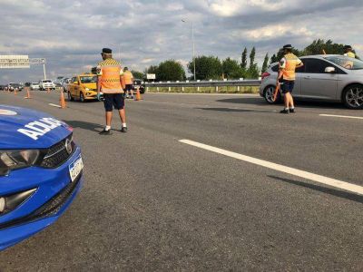 Largas filas en el peaje a Carlos Paz por el fin de semana
