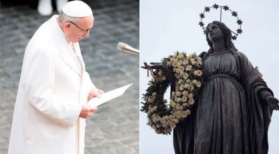 Inmaculada Concepci�n: Papa Francisco no ir� este a�o a la Plaza Espa�a de Roma