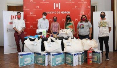 Mor�n | El Municipio contin�a promoviendo el trabajo autogestivo textil
