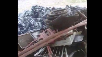 Carlos Paz: El basural clandestino que deben limpiar todos los meses