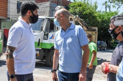 El Municipio de San Fernando llev� adelante un operativo integral de limpieza en el barrio San Lorenzo