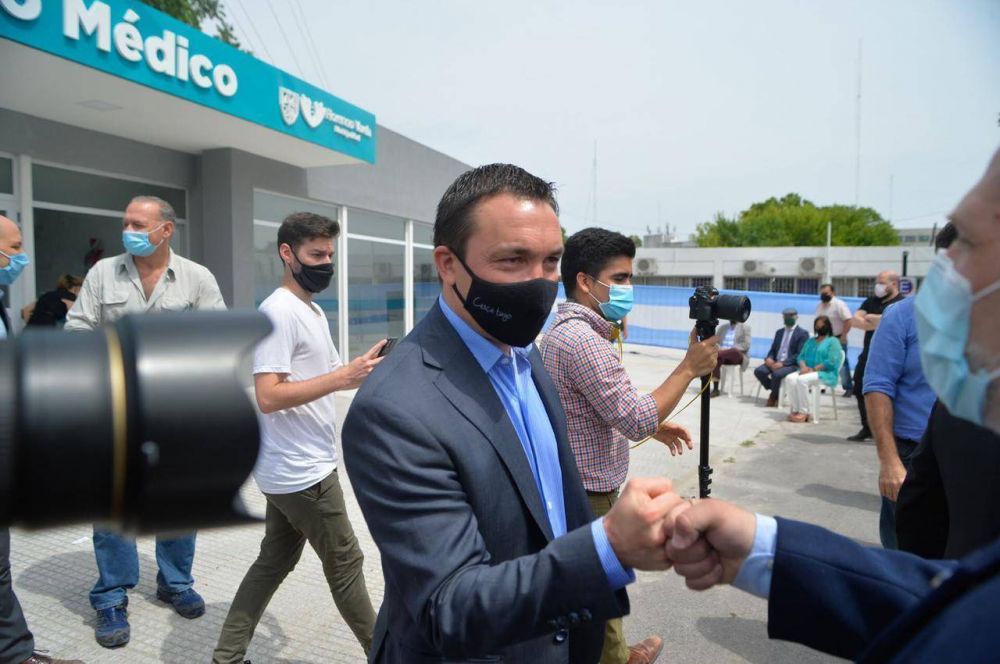 Florencio Varela: el intendente Watson junto al gobernador Kicillof inauguraron la Subdelegacin de la Polica Cientfica