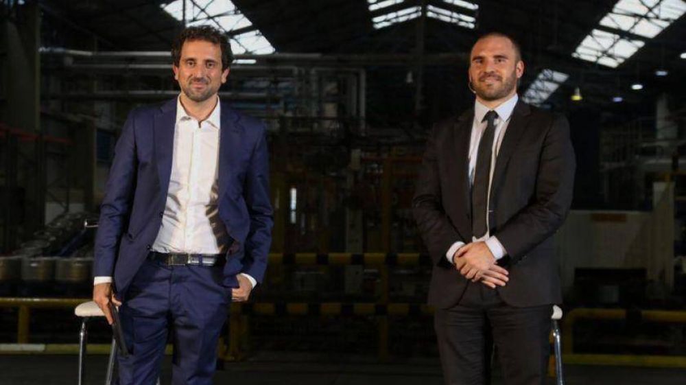 Guzm�n destac� la reducci�n de la brecha cambiaria ante industriales de la UIA