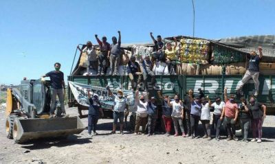 Parti� la primera carga de residuos tratados de la planta GIRSU de Viedma