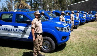 Se entregaron 15 vehículos para la prevención de delitos rurales