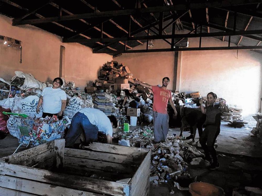 Reciclar: una accin de equipo entre vecinos de Campo Grande