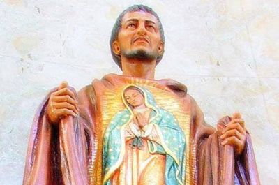 El Papa pide a san Juan Diego que presente a la Virgen dolor de Am�rica