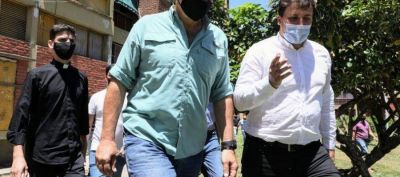 Avellaneda: Chornobroff y el ministro Berni recorrieron las Torres de Dock Sud