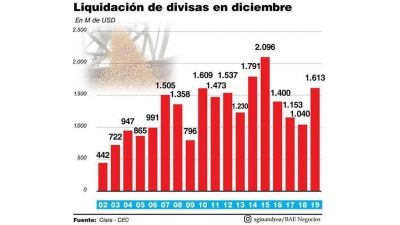 La liquidaci�n del campo caer� por debajo de los USD1.000 M y preocupa al Gobierno