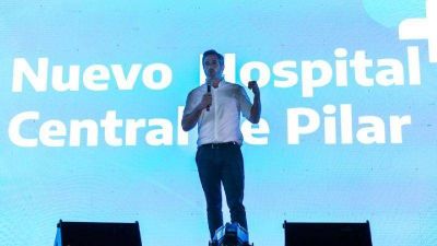Ach�val anunci� el inicio de las obras para el Hospital Central de Pilar