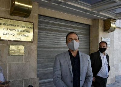 Abrieron el Casino: �Los grupos de riesgo de m�s de 60 a�os no pueden entrar��