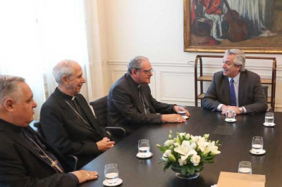 Disgustados, los obispos decidieron no ir a saludar a Alberto Fernández por la Navidad
