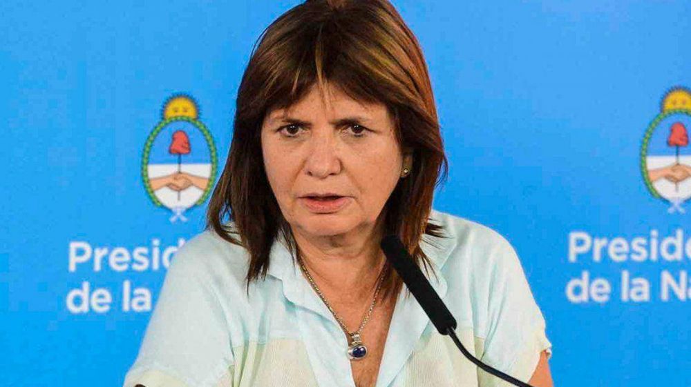 Patricia Bullrich dice que hay 