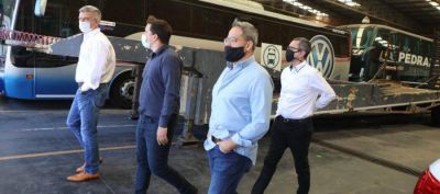 Avellaneda: El Intendente Alejo Chornoborff visit� la empresa Buswagen