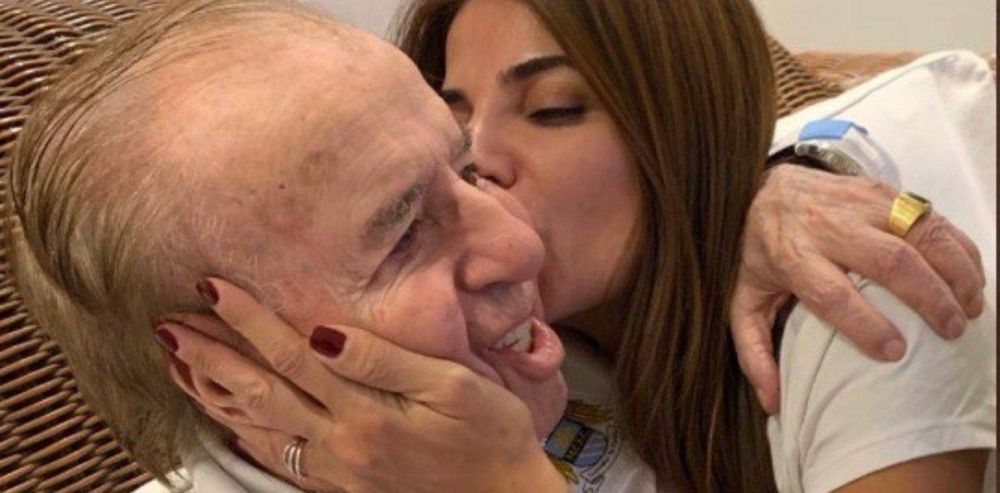 Carlos Menem en grave estado: Pap est luchndola, nos encomendamos a Dios, dijo Zulemita