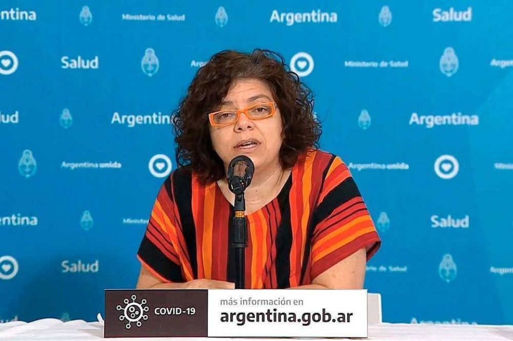 Carla Vizzotti desde Rusia: 