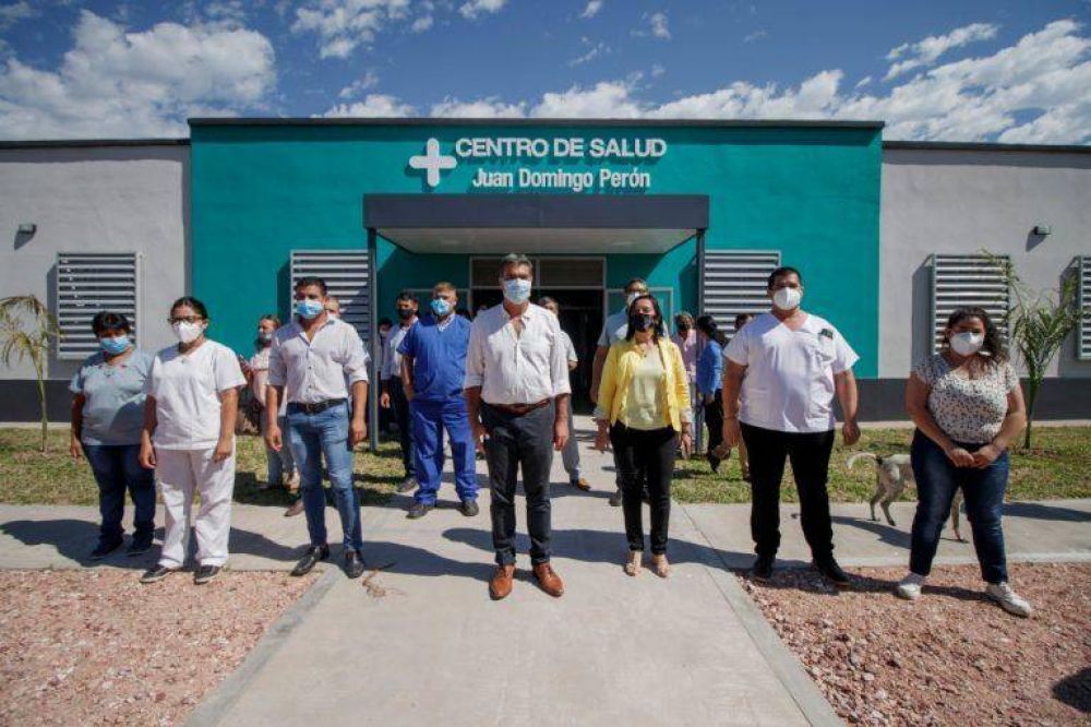 Capitanich inaugur la ampliacin y refaccin del Centro de Salud de Enrique Urien