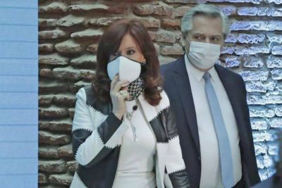 Cristina Kirchner, autoinmune a Alberto Fern�ndez