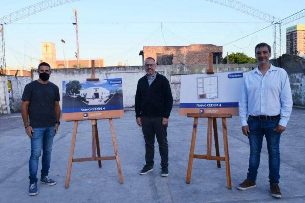 Valenzuela anunci la llegada del CEDEM 4 a Ciudadela