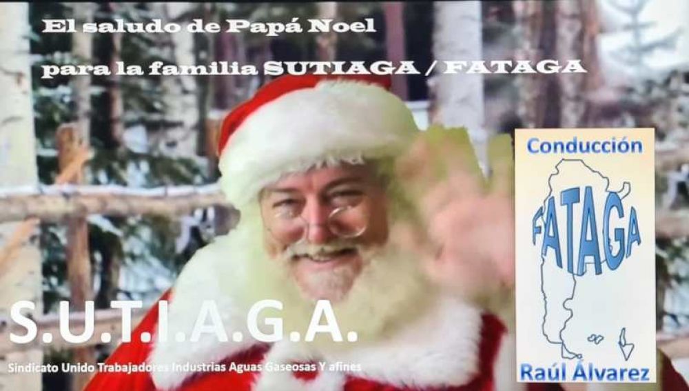 Video // Pap Noel saluda a la familia Sutiaga - Fataga
