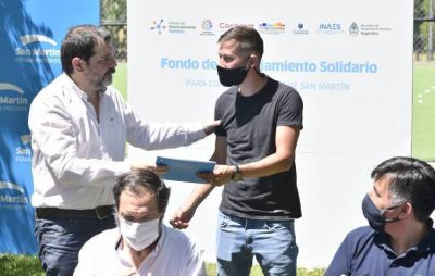 San Martín puso en marcha un Fondo Solidario para cooperativas