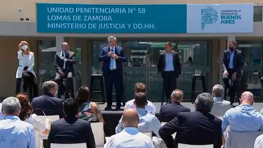 Alberto Fernndez inaugur un hospital penitenciario en Lomas de Zamora