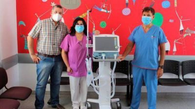 El Hospital de Balcarce incorpor� un nuevo respirador autom�tico
