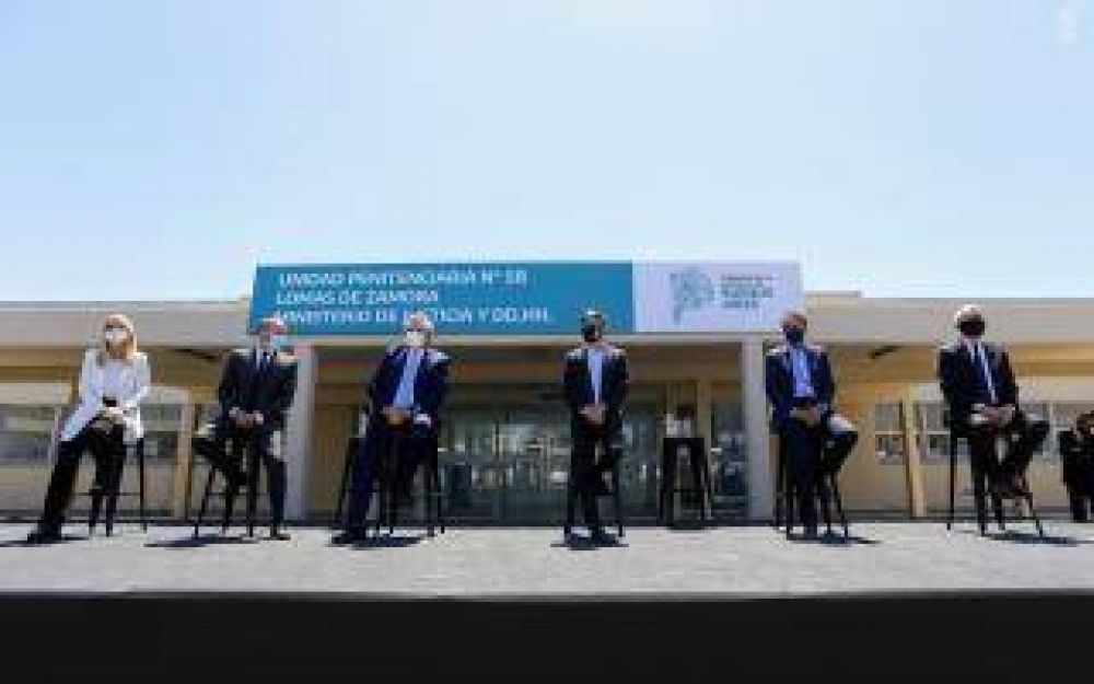 Lomas de Zamora: Inauguraron hospital en la Unidad 58 y anunciaron continuidad de ampliacin de plazas en crceles