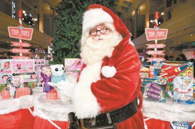Santa antes de la Coca-Cola