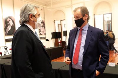 Los gobernadores salieron a respaldar a Alberto en medio de las tensiones con Cristina