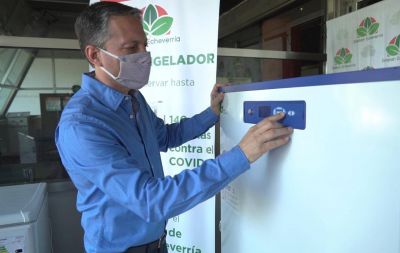 El municipio incorpor� un s�per freezer para las vacunas del Covid-19