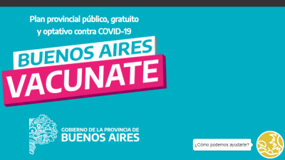 Ratifican que provincia de Buenos Aires recibir� 123 mil dosis de vacunas contra el coronavirus