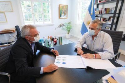 Alberto Fern�ndez recibi� a Julio Zamora para interiorizarse sobre el plan de vacunaci�n en Tigre