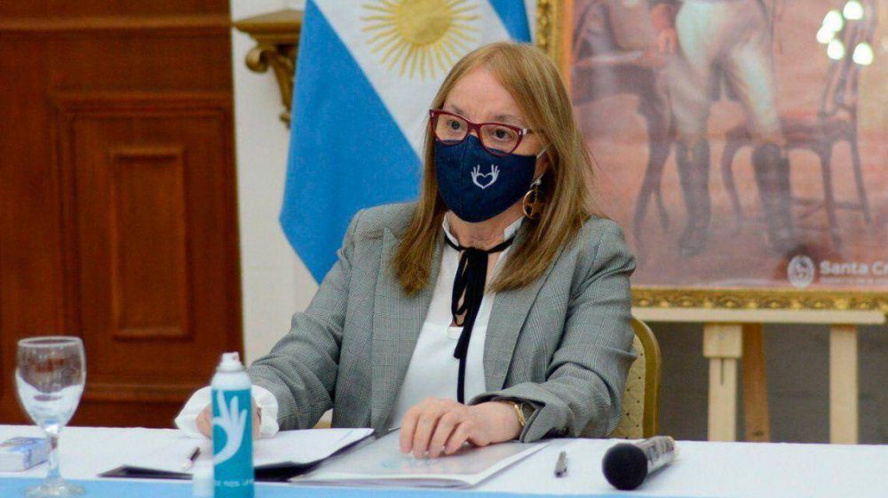 Santa Cruz: Alicia Kirchner dio positivo de coronavirus