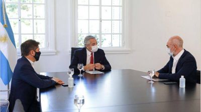 Coronavirus: cumbre entre Alberto, Larreta y Kicillof por la suba de casos en el AMBA