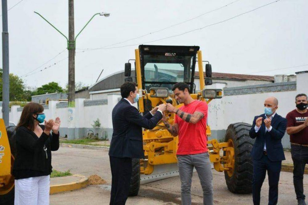 General Rodrguez comprar maquinaria vial gracias a aportes del Plan Municipios de Pie