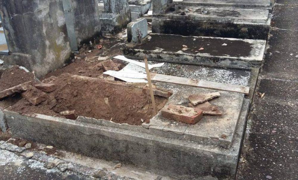 AMIA repudi vandalismo en el Cementerio Israelita de Berazategui