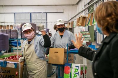 La gobernadora Carreras celebr� la quita en las retenciones
