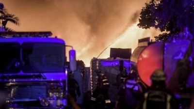 Advierten que el humo que lleg� a Pilar es levemente t�xico