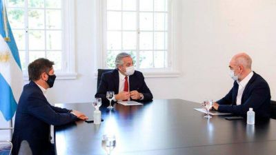 Alberto Fern�ndez, Axel Kicillof y Horacio Rodr�guez Larreta se encontrar�n antes del fin de semana para definir si imponen un toque de queda sanitario en el AMBA