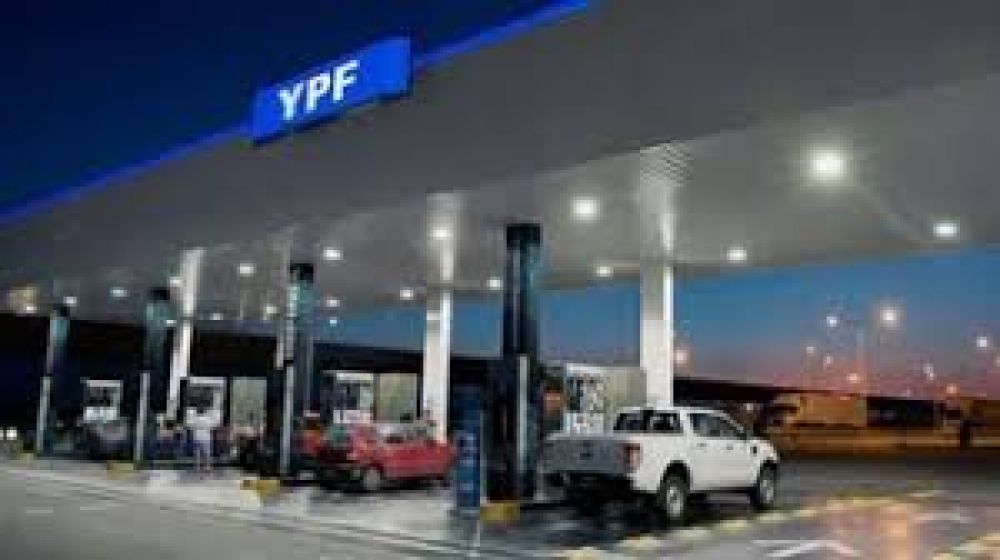 YPF aumenta en un 2,9% las naftas y el gasoil desde este martes
